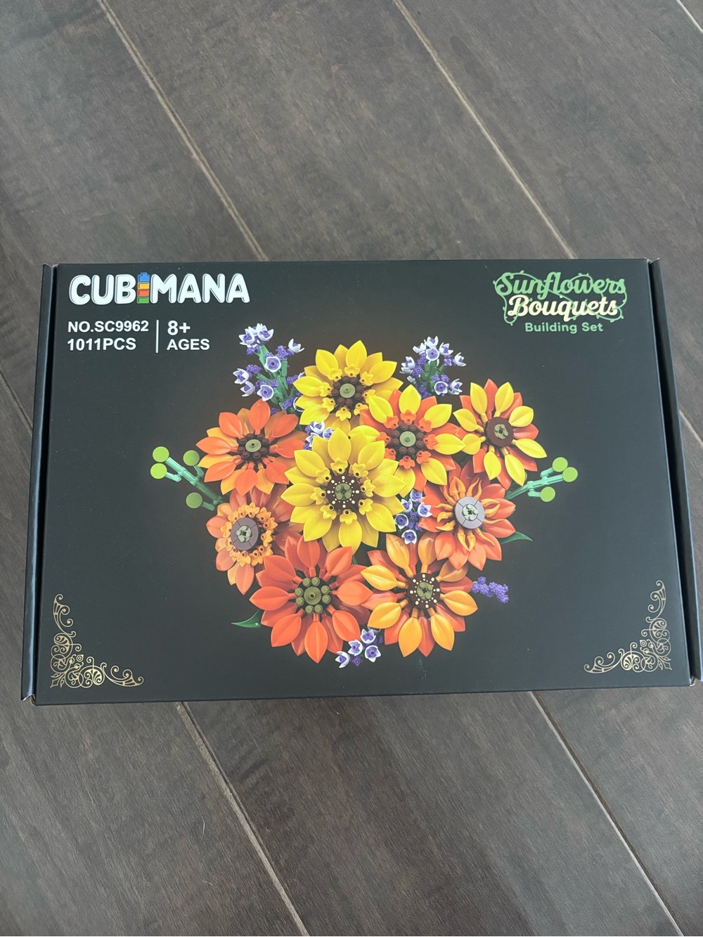 Sunflowers Bouquets Building Set - Yellow & Orange